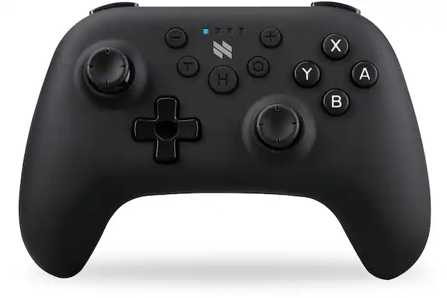 Front. NEXT - Wireless Rechargeable Pro Controller for Switch 2 & Switch-Midnight - Midnight.