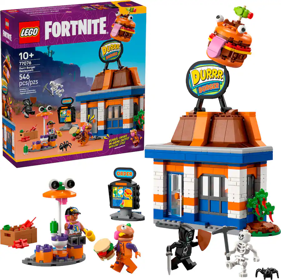 LEGO Fortnite Durrr Burger Restaurant Kids Toy 77076 6529132