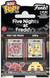 Funko Bitty POP!: Five Nights at Freddy's 2-Pack - Foxy & Chica (FNAF) - Collectibles