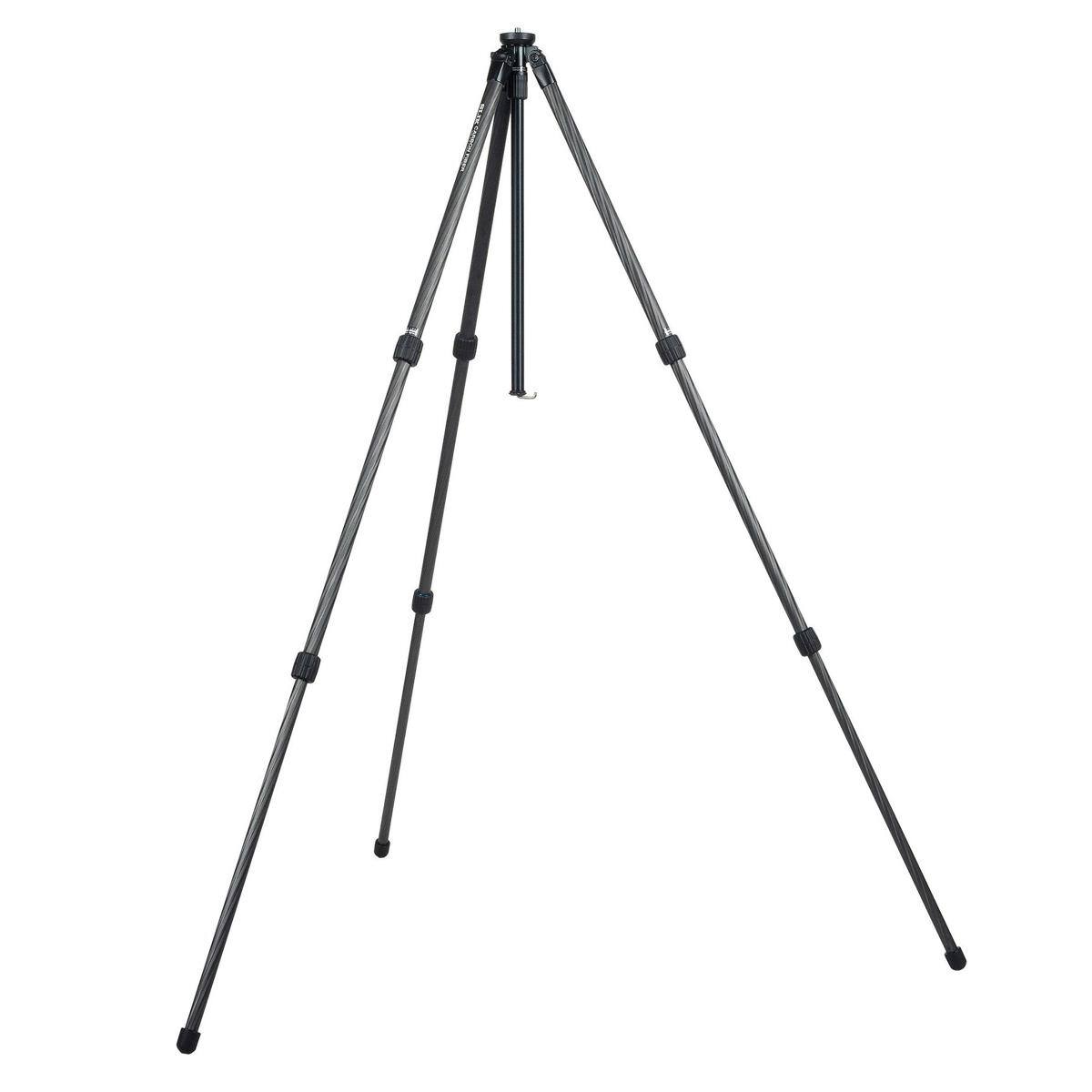 Alt View 2. Slik - Slik PRO CF-633 3-Section Carbon Fiber Tripod, 64.2" Max Height, Black.