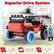 Superior Drive System
Speed
Soft Start ✓
Sudden Start ✗
2 x 35W Powerful Motors
24V/4.5A Rechargeable Battery
1-2.5 mph Speed