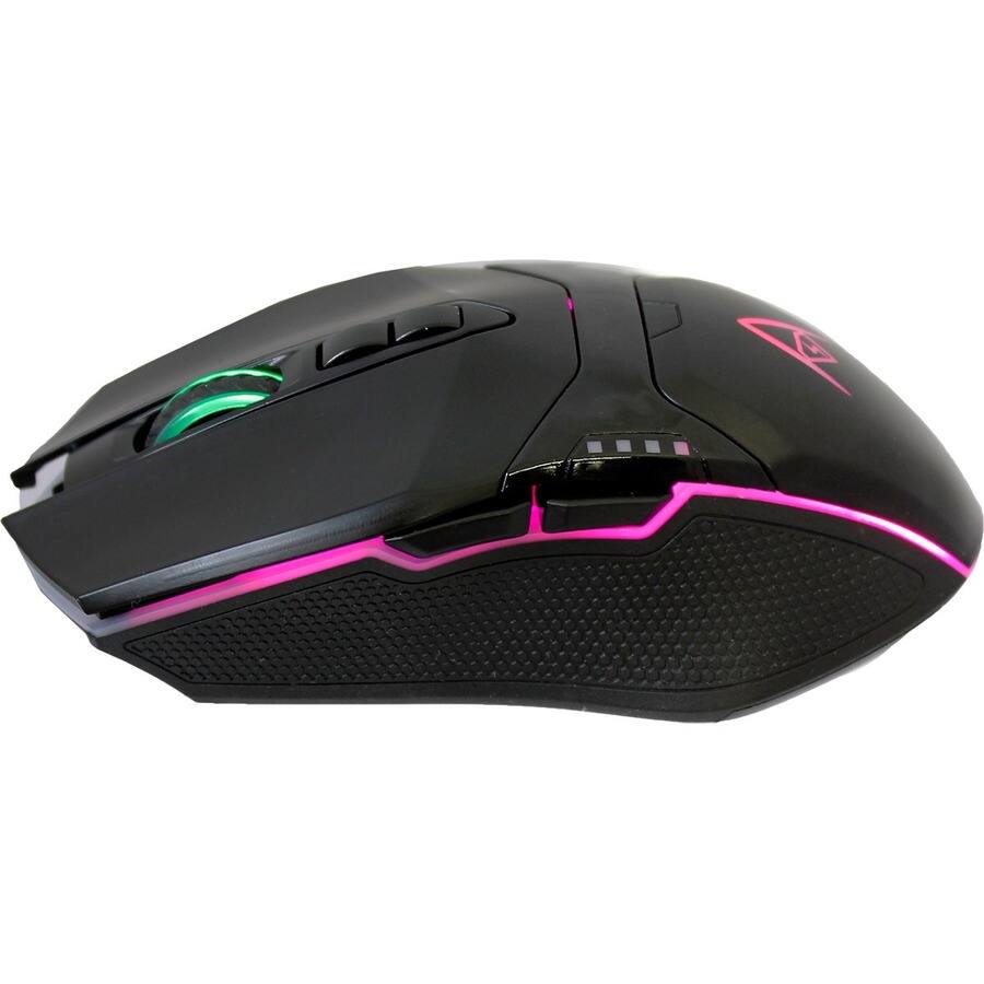 Alt View 1. Adesso - iMouse X5 - 6400 DPI, RGB illuminated Gaming Mouse - 6 level adjustable DPI up to 6400 - 7 buttons - adjustable weight - - Unknown.