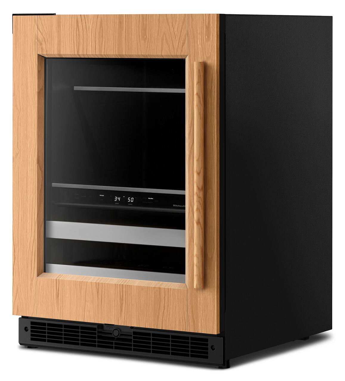 Alt View 7. KitchenAid - 24 inch Panel-Ready Beverage Center - Panel Ready.