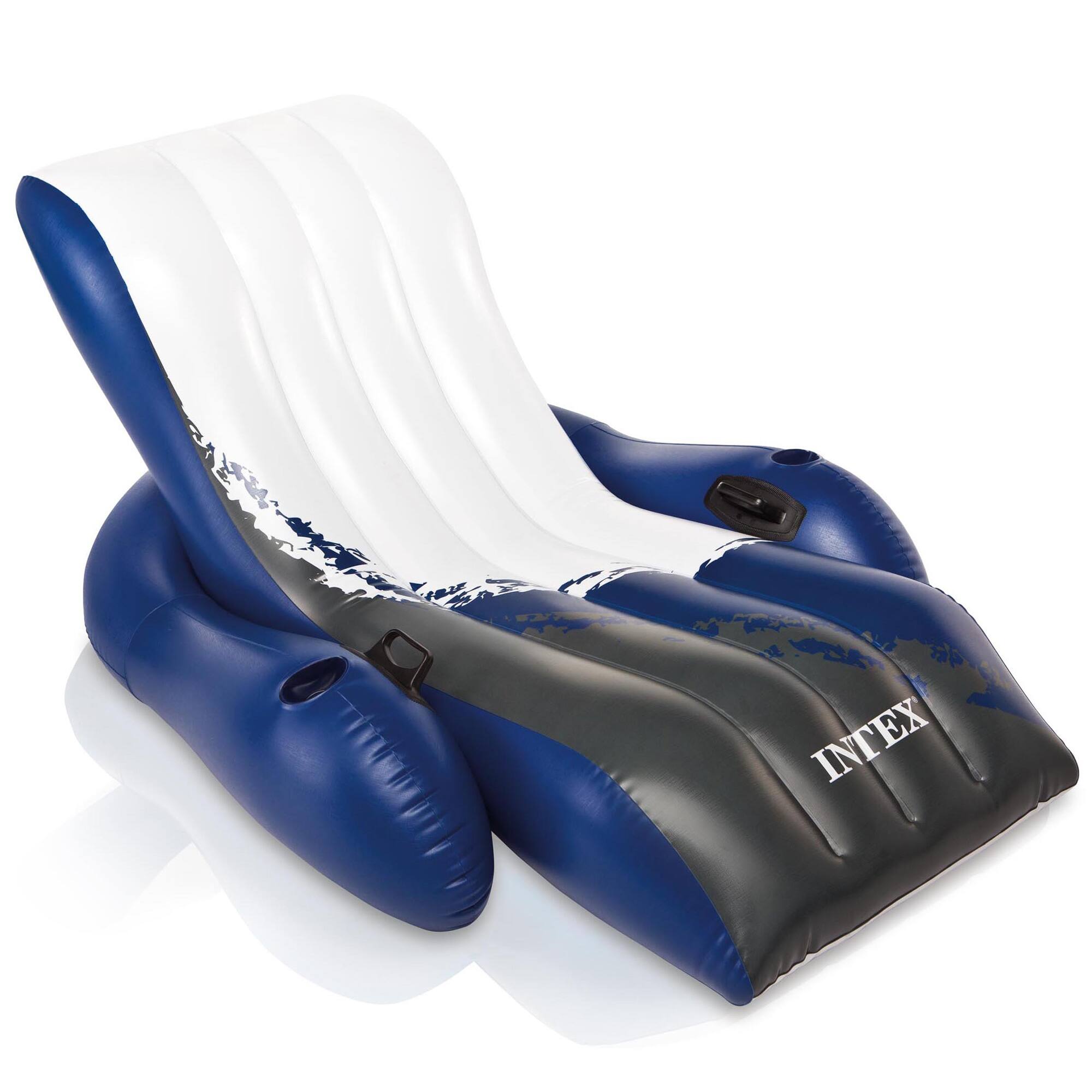 Alt View 13. Intex - Ultra XTR Rectangular Pool , Floats (2 Pack), & Cooler - Blue.