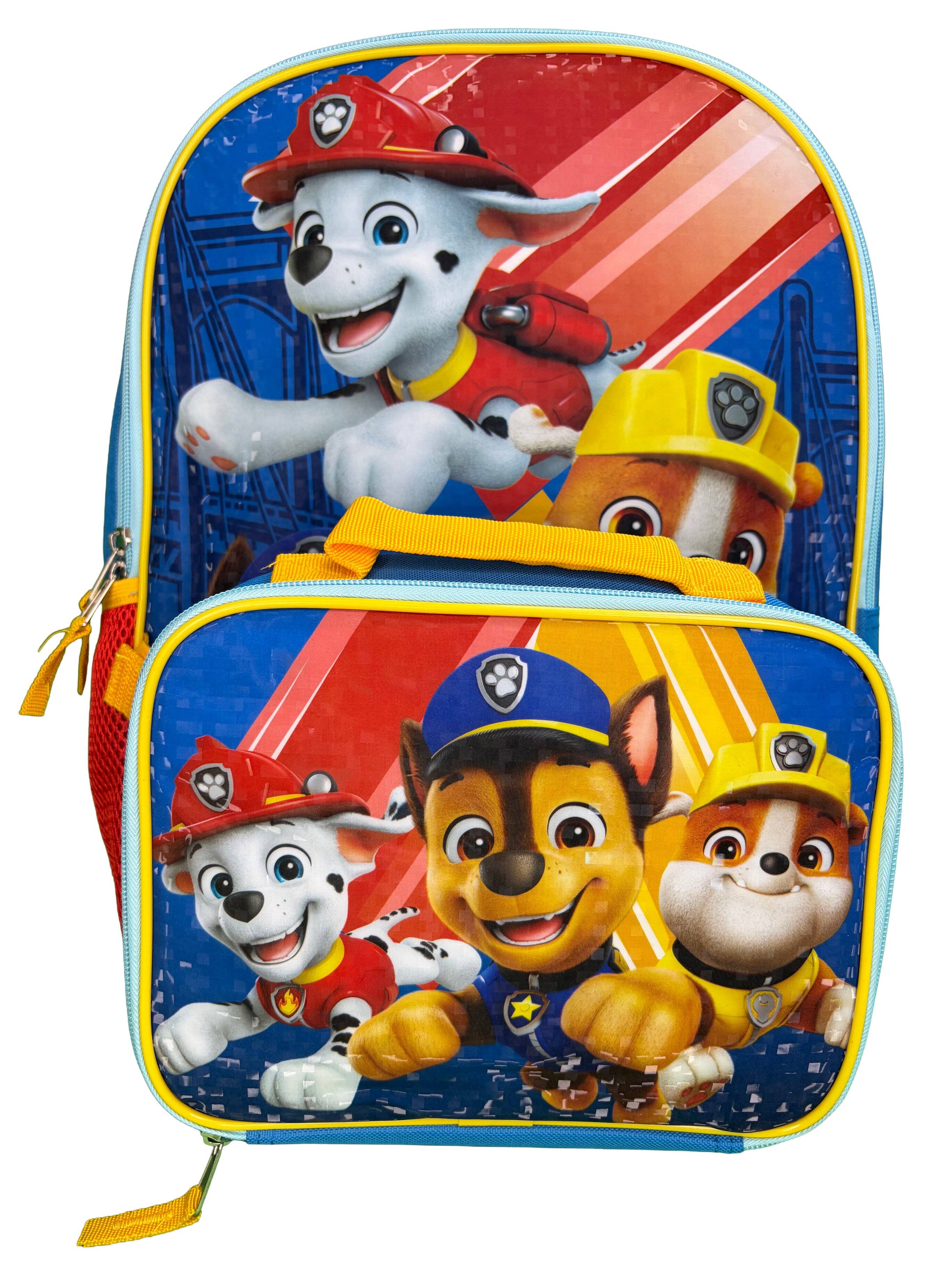 Alt View 1. Paw Patrol - Paw Patrol 16" Shoulder Backpack for School with Rectangular Lunch Bag, for Boys - Assorted Pre-Pack.