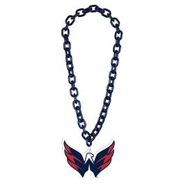 WinCraft - Washington Capitals Big Chain Logo Necklace - Multicolor