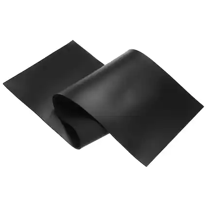 Front. Unique Bargains - 1pc 6 x 20 x 0.12 Inch Keyboard Sound Dampening Foam, Modular Sponge for Hot Swap Mechanical Keyboards - Black.