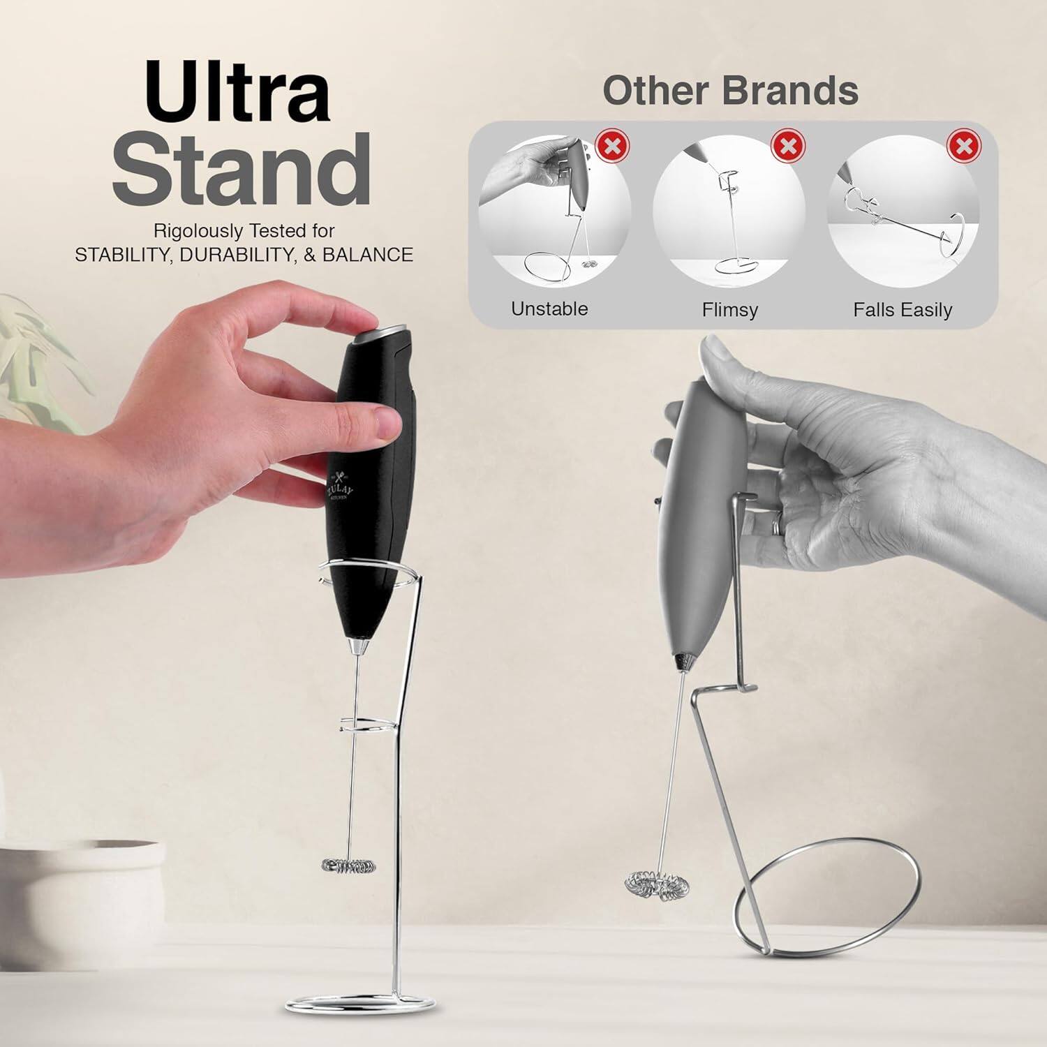 Ultra Stand  
Rigorously Tested for STABILITY, DURABILITY, & BALANCE  

Other Brands  
Unstable Flimsy Falls Easily