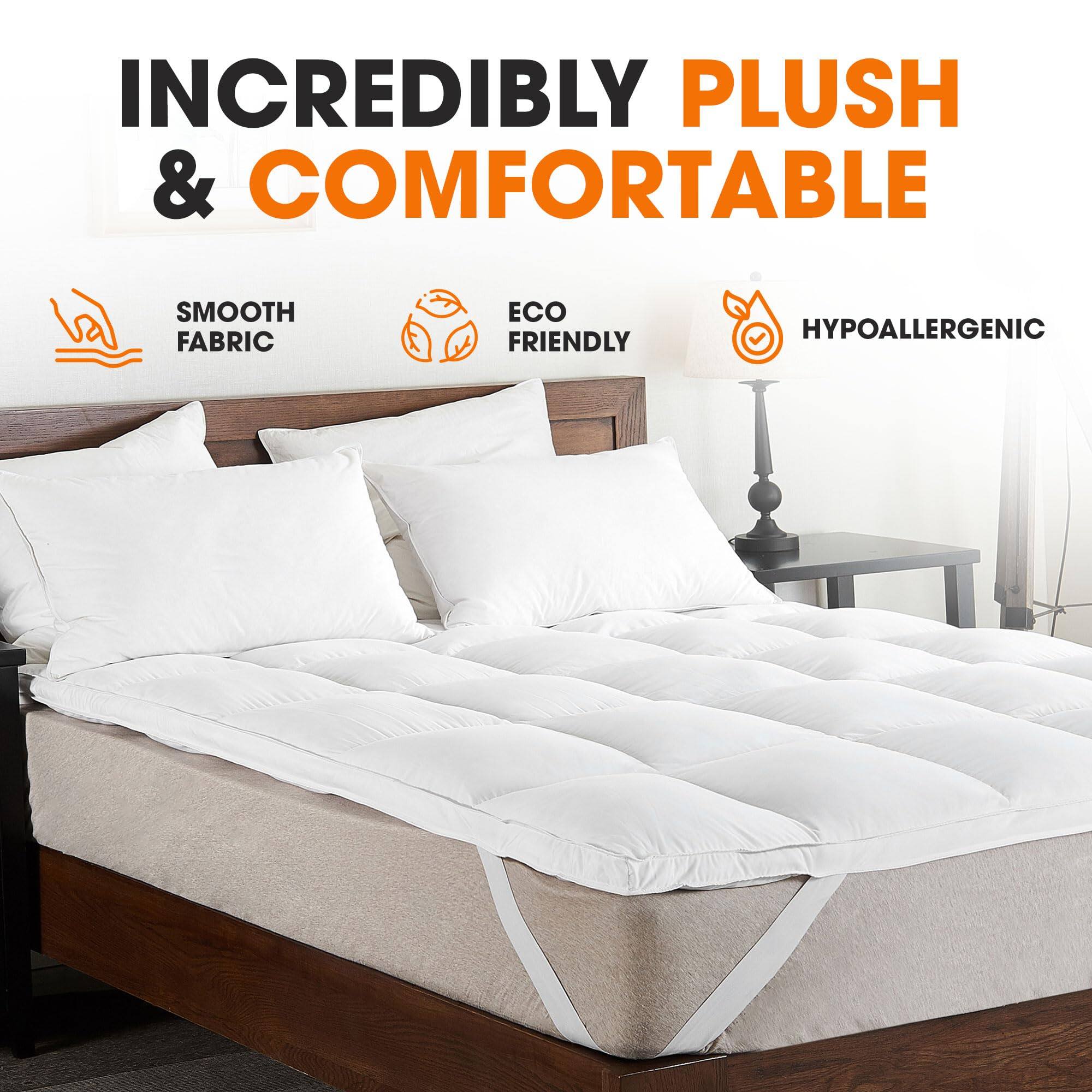 INCREDIBLY PLUSH & COMFORTABLE

SMOOTH FABRIC

ECO FRIENDLY

HYPOALLERGENIC