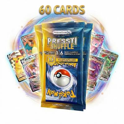Pokmon 4 Pack Presstine Pokemon PresstiShuffle 15 Card Packs 60 Cards Total Black CS06038-4-UP - Best Buy Pokmon 4 Pack Presstine Pokemon PresstiShuffle 15 Card Packs 60 Cards Total Black CS06038-4-UP - Best Buy