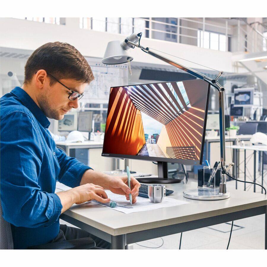 Alt View 1. Sharp - Sharp MultiSync DD-E244FL 24" Class Full HD LED Monitor - 16:9 - Black - 23.8" Viewable - In-plane Switching (IPS) - Black.