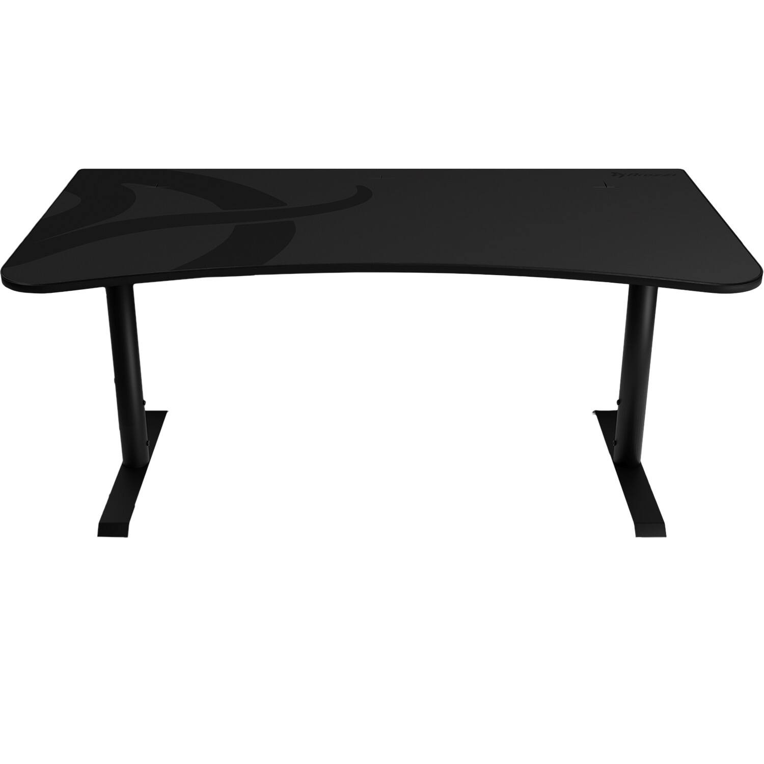 Alt View 11. Arozzi - Arena Ultrawide Curved Gaming Desk - Dark Grey.