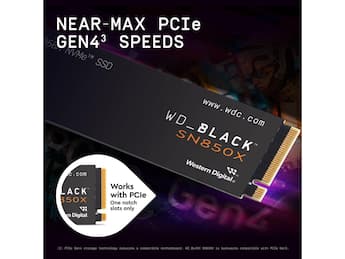 SanDisk WD_BLACK 1TB SN850X NVMe Internal Gaming SSD Solid State SanDisk WD_BLACK 1TB SN850X NVMe Internal Gaming SSD Solid State