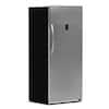 Front. Koolmore - 21 cu. ft. Upright Convertible Refrigerator/Freezer in Silver (KM-RUF-21S) - Black.