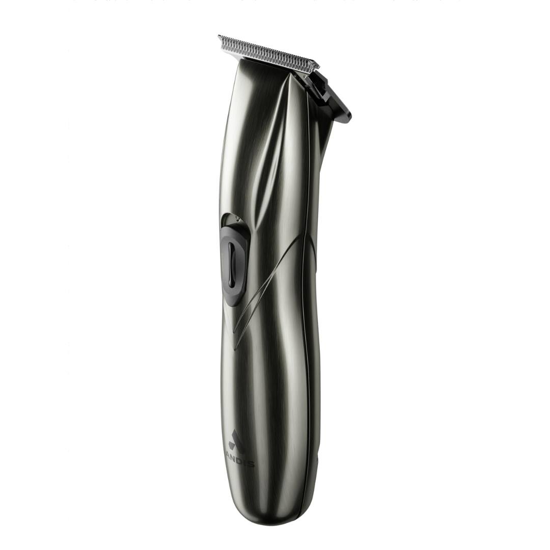 Alt View 1. Andis - Andis 32270 Slimline Pro GTX Cordless Beard Trimmer – Lithium-Ion, Close-Cutting Zero-Gapped T-Blade, Chrome Finish.