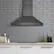 Alt View 2. Hauslane - Hauslane WM-590 0-in Convertible Black Stainless Steel Wall-Mounted Range Hood (OFFICIAL) - Black Stainless.