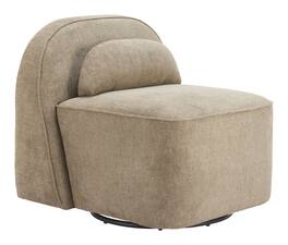 Hivvago - Kakao Swivel Chair - Olive Brown