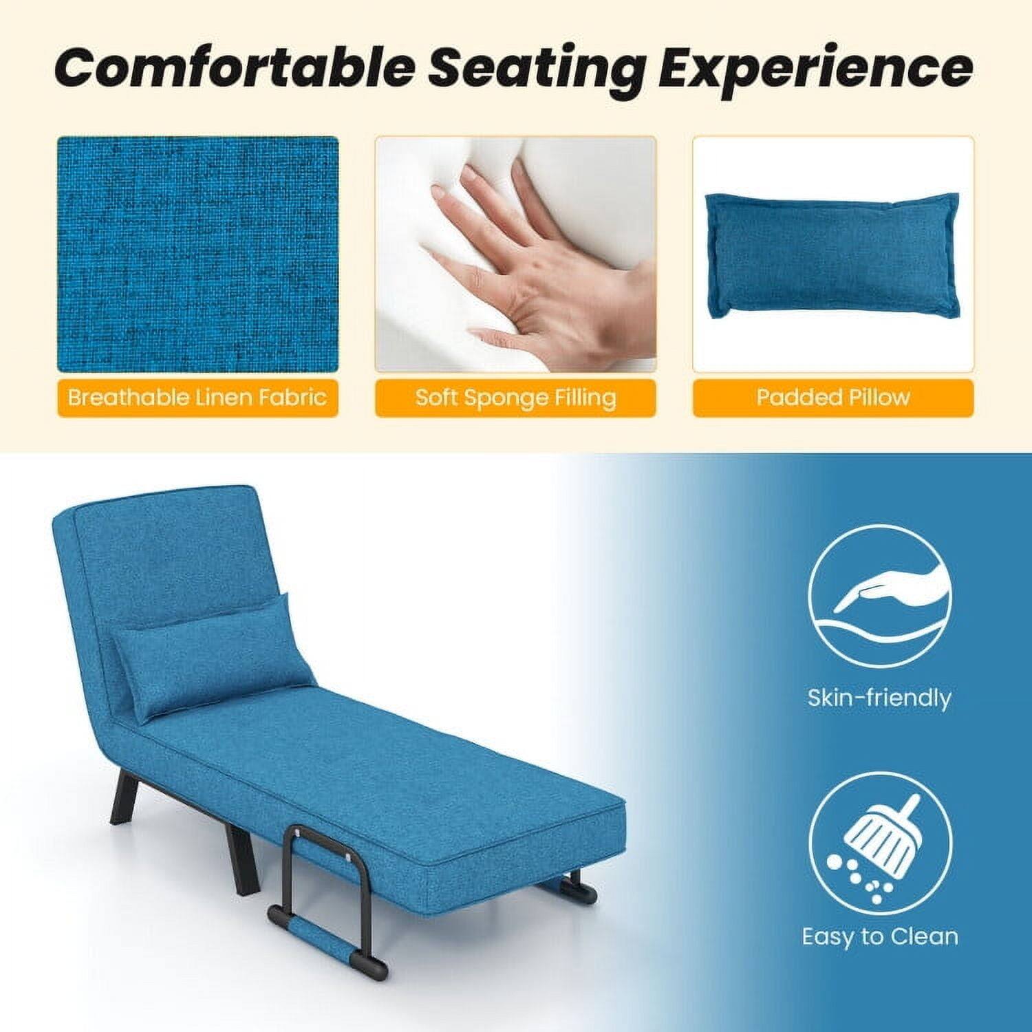 Comfortable Seating Experience  
Breathable Linen Fabric  
Soft Sponge Filling  
Padded Pillow  
Skin-friendly  
Easy to Clean