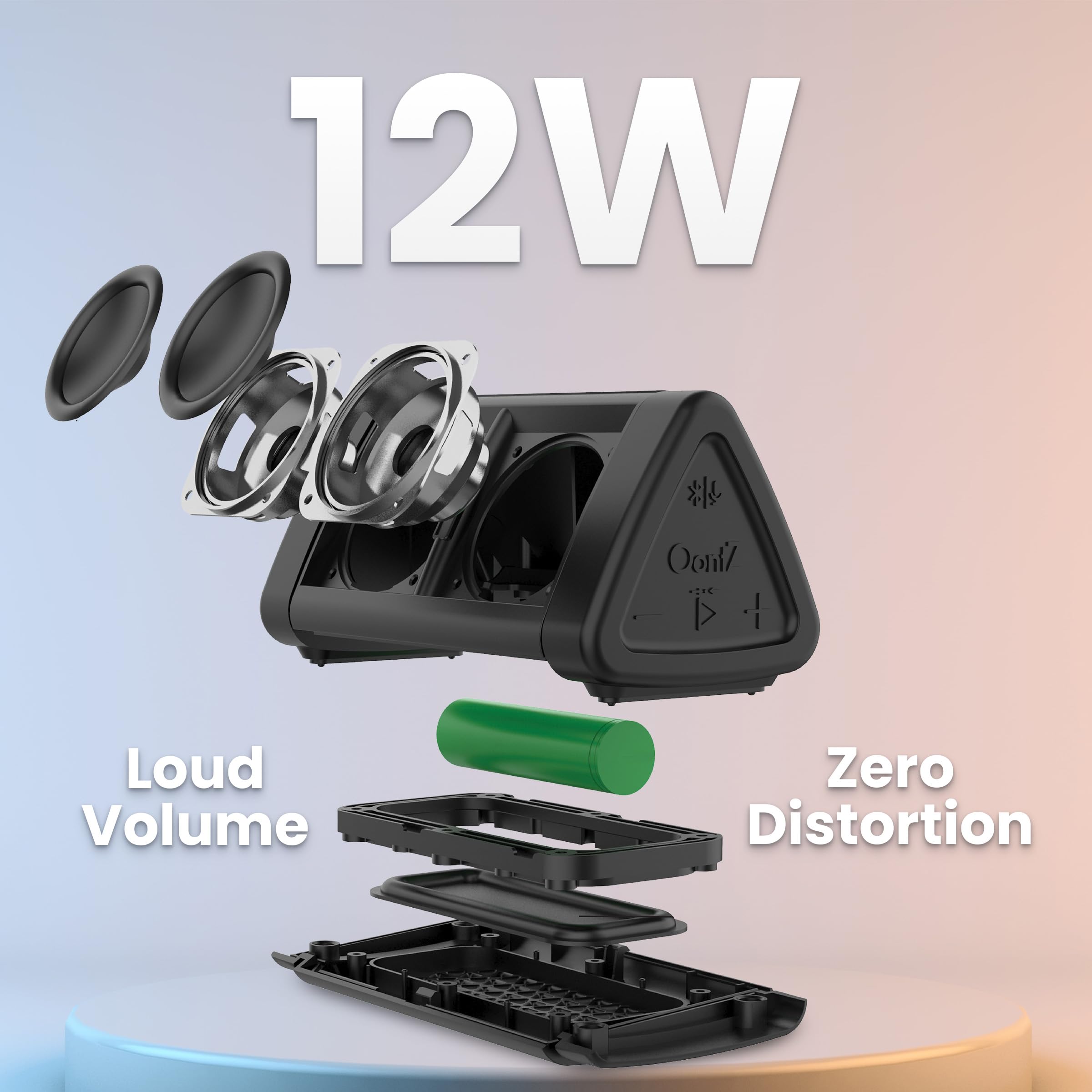 12W  
Loud Volume  
Zero Distortion