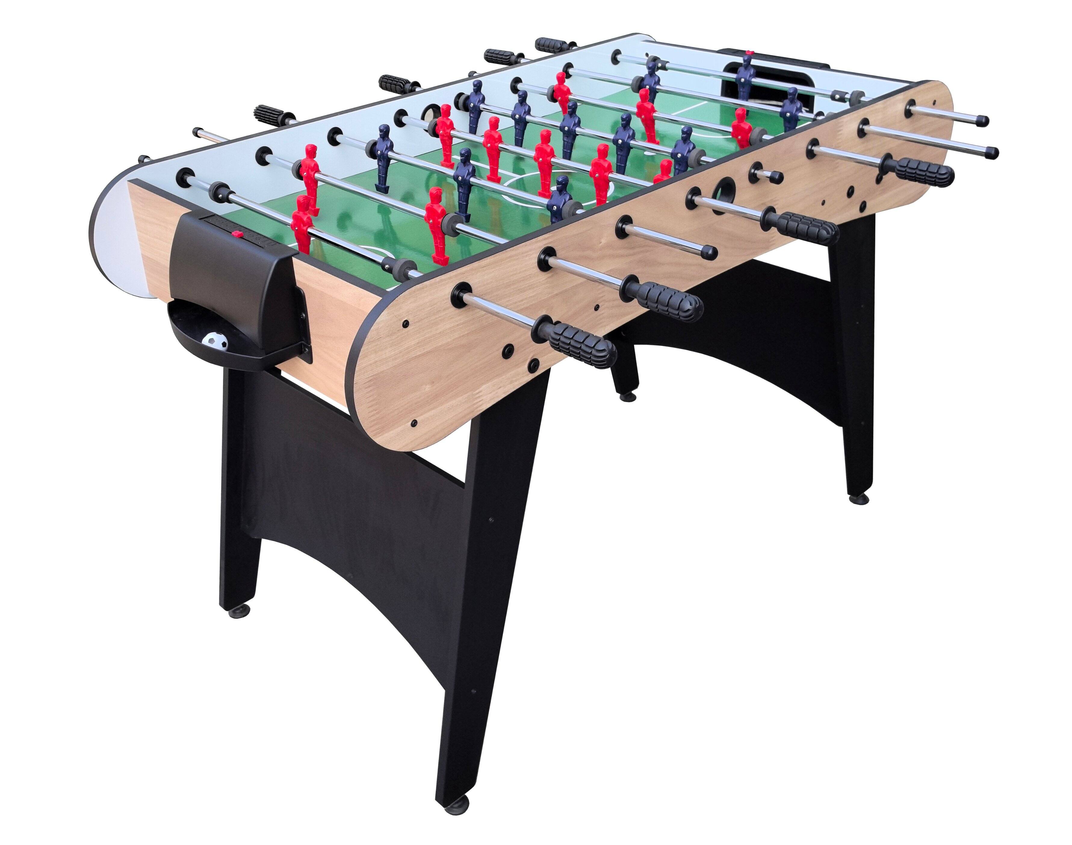 ELEMENT ACE - 4ft Foosball Table for Family Game Room - Durable Construction & Easy Assembly - Wood