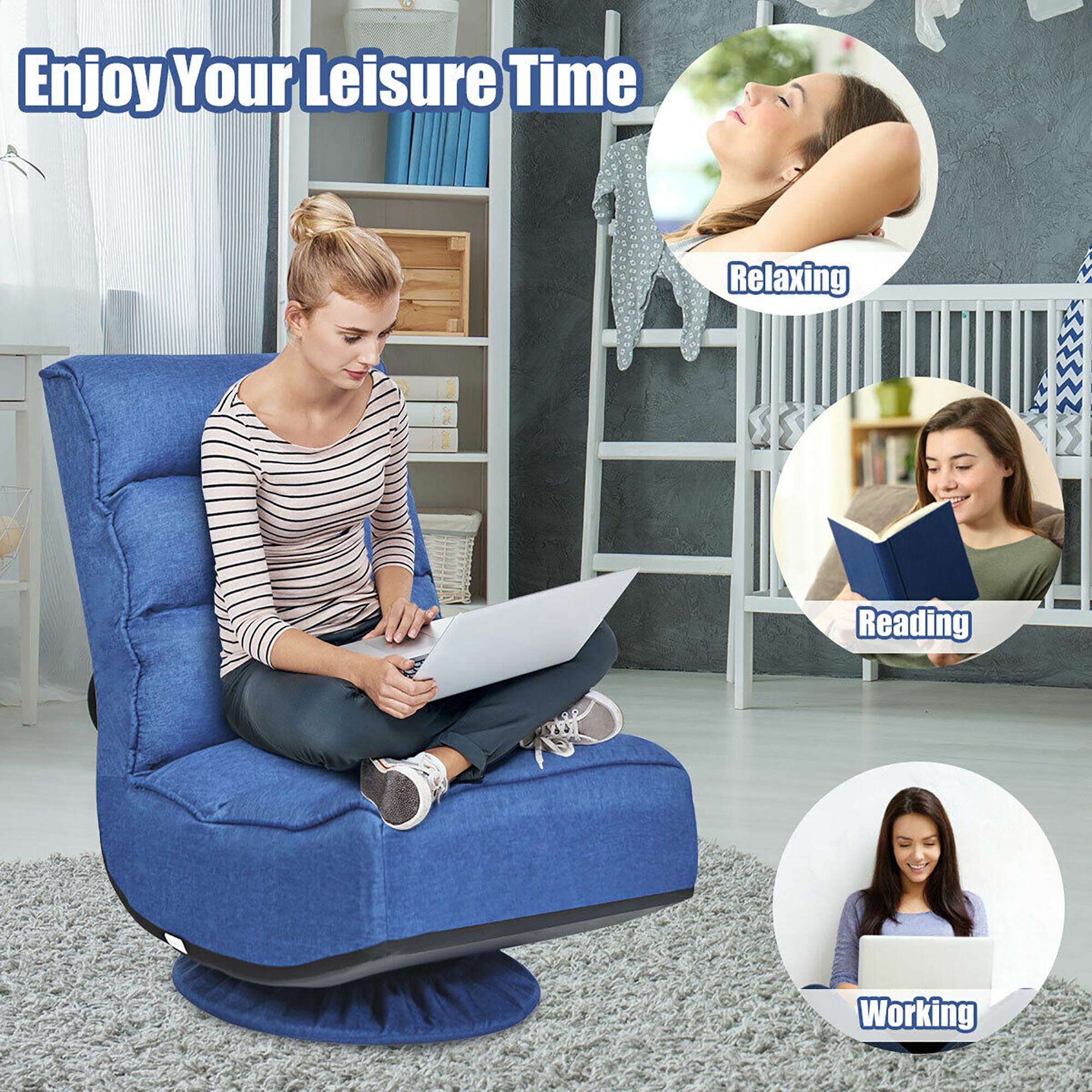 Enjoy Your Leisure Time  
Relaxing  
Reading  
Working
