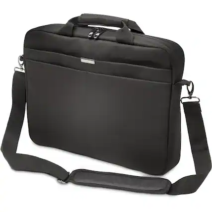 Front. Kensington - Kensington LS240 Carrying Case for 10" to 14.4" Notebook - Black - Drop Resistant - Handle, Shoulder Strap, Trolley - Black.