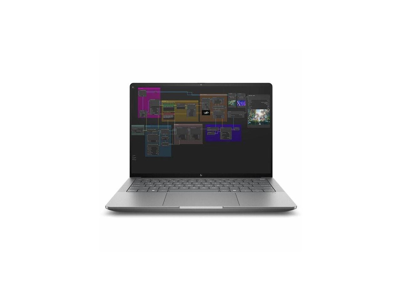 HP - ZBook Ultra G1a 14" Touch - AMD Ryzen AI Max+ PRO 395 - 128 GB - AMD Radeon 8060S - Win 11 Pro - Silver