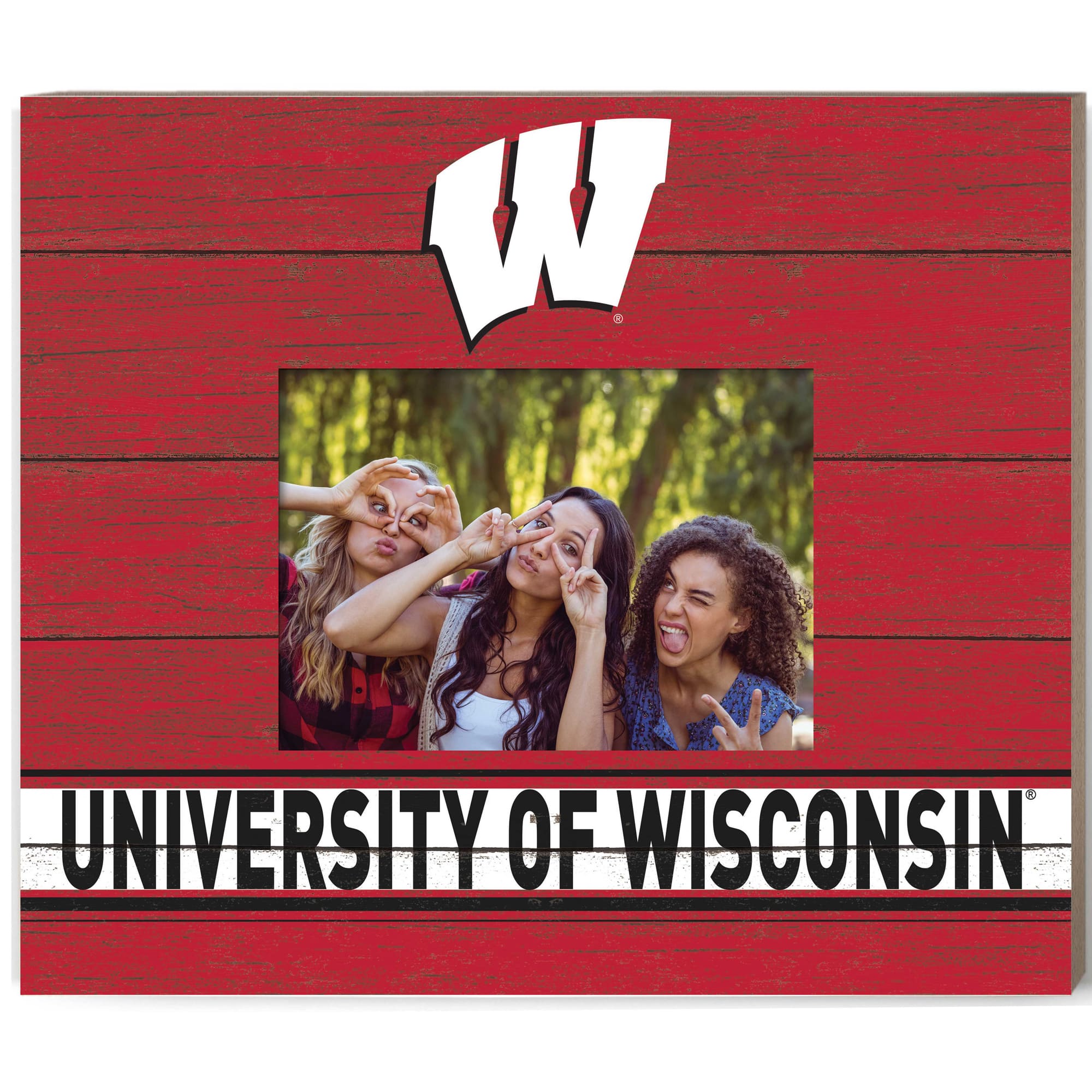 Jardine - Wisconsin Badgers 11'' x 13'' Team Spirit Picture Frame - Red price history on PriceWatchPro