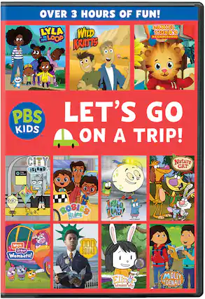 Front. PBS KIDS: Let's Go on a Trip! - DVD.