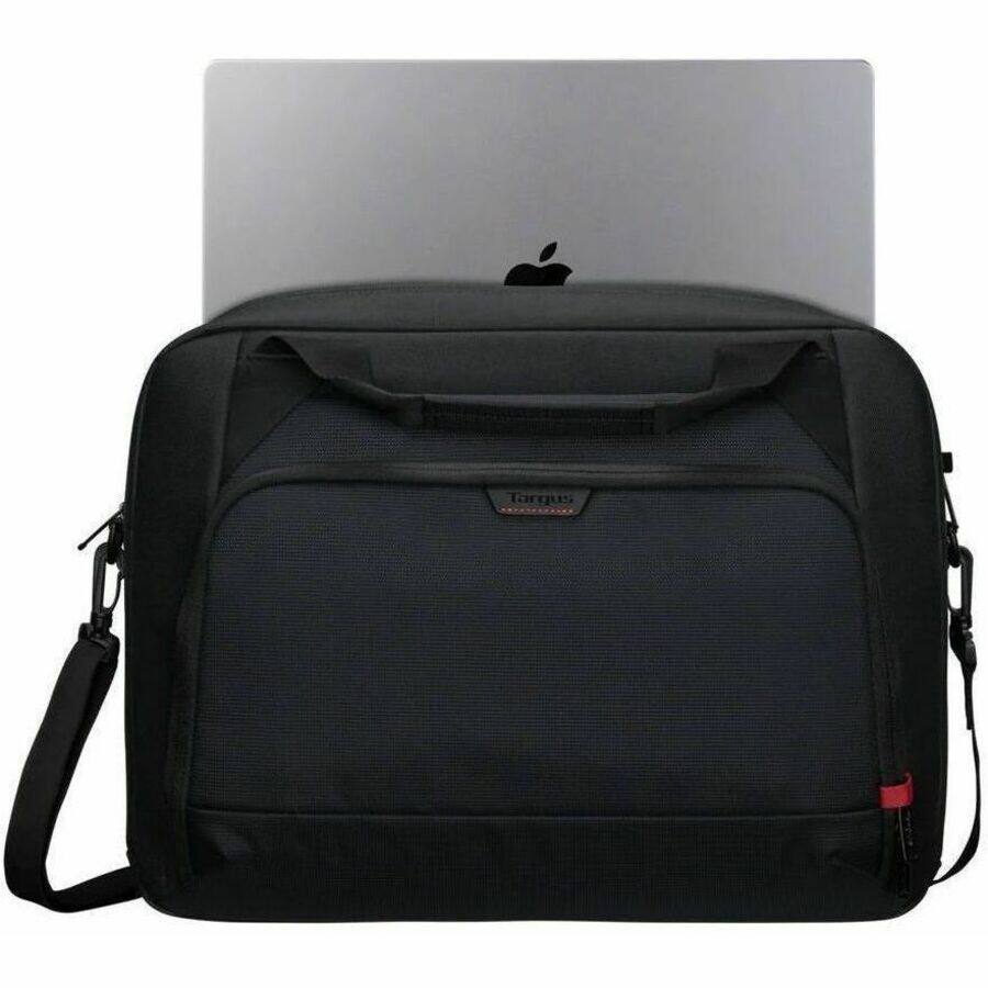 Alt View 3. Targus - Targus Classic EcoSmart CN418GL Carrying Case (Briefcase) for 17" to 18" Notebook - Black - TAA Compliant - Water - Black.