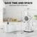 SAVE TIME AND SPACE
MAKE MEAL PREP EFFORTLESS
9.1"
10.8"
3.5"
6.7"
4.7"