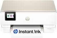 HP - Envy Photo 7275 Wireless AI-Enabled All-in-One Inkjet Printer w/ 3 Months Instant Ink (+ Bonus 2 Months of Ink w/ Code) - White - Front_Zoom