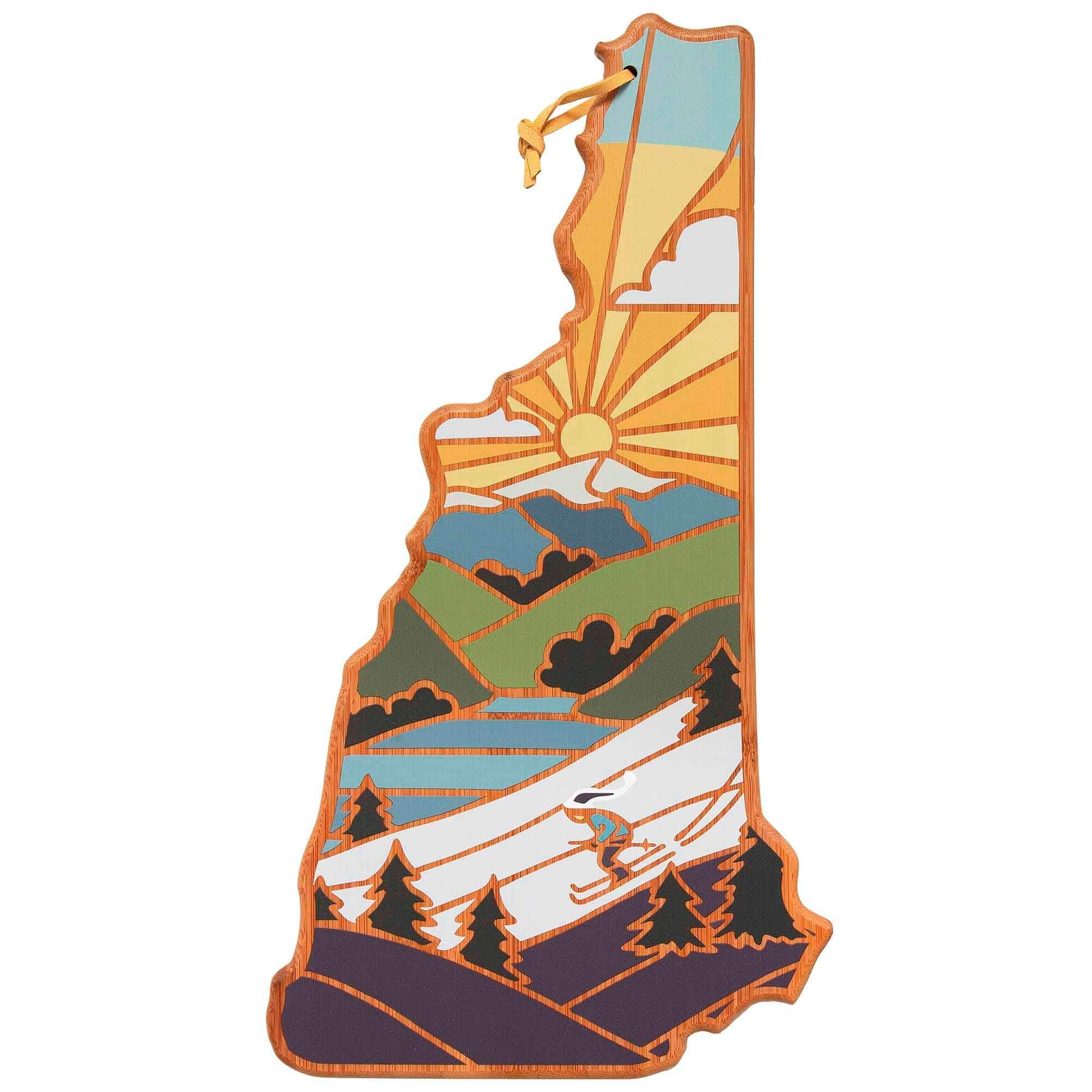 Totally Bamboo - New Hampshire Cutting Board with Artwork by Summer Stokes price history on PriceWatchPro