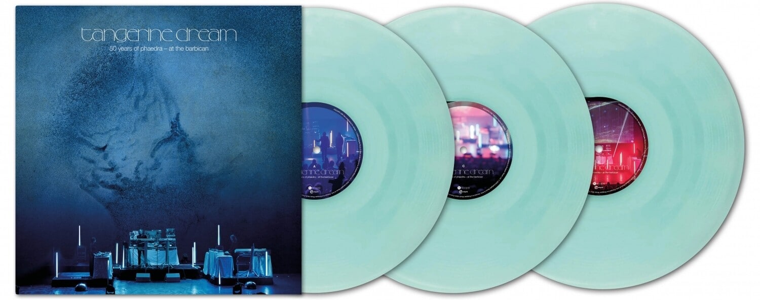 Tangerine Dream - 50 Years Of Phaedra: At The Barbican - Gatefold 140gm Coke Bottle Green Vinyl   - VINYL LP price history on PriceWatchPro