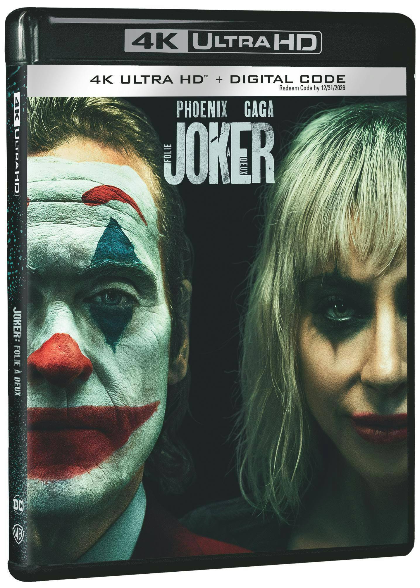 Angle. Joker: Folie À Deux (4K 4K Blu-Ray + Digital)   - 4K Blu-Ray.