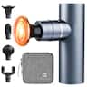 Arboleaf - Deep Tissue Massage Gun, Full-Metal Handheld Massager for Back Pain Relief, Portable - Gray