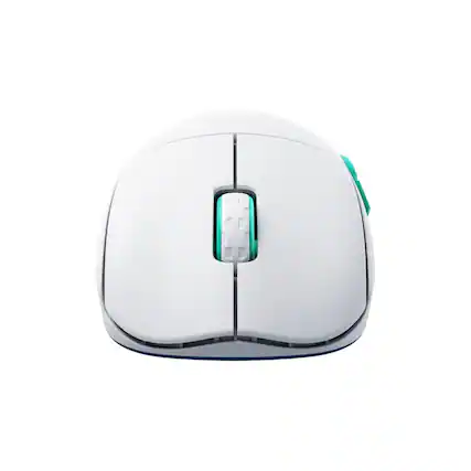 Front. CHERRY - M68 Wireless | Ultra-Fast and Light Gaming Mouse (M68, White) - White.