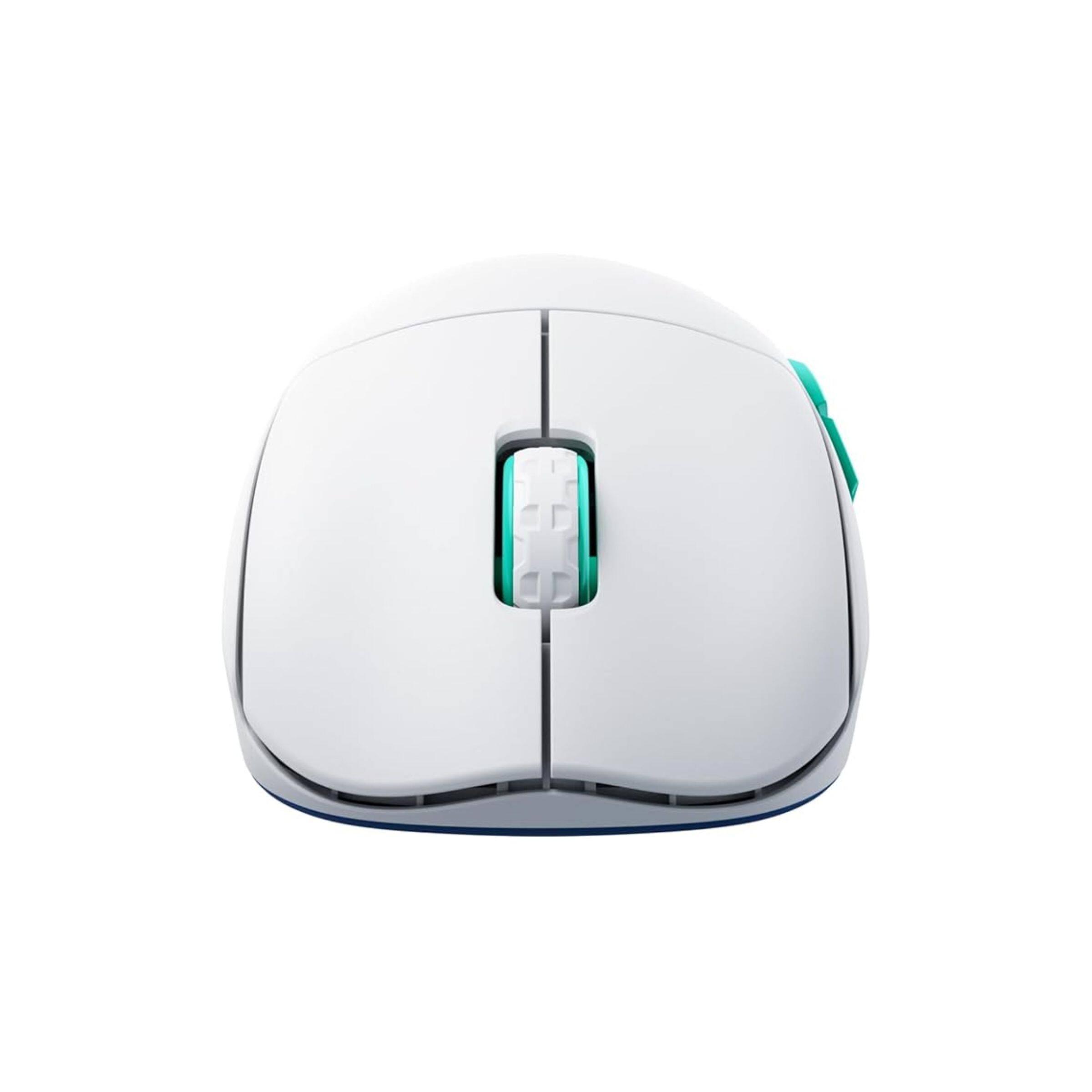 Front. CHERRY - M68 Wireless | Ultra-Fast and Light Gaming Mouse (M68, White) - White.
