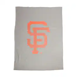 Logo Brands - San Francisco Giants 54" x 84" Sweatshirt Blanket - Multicolor