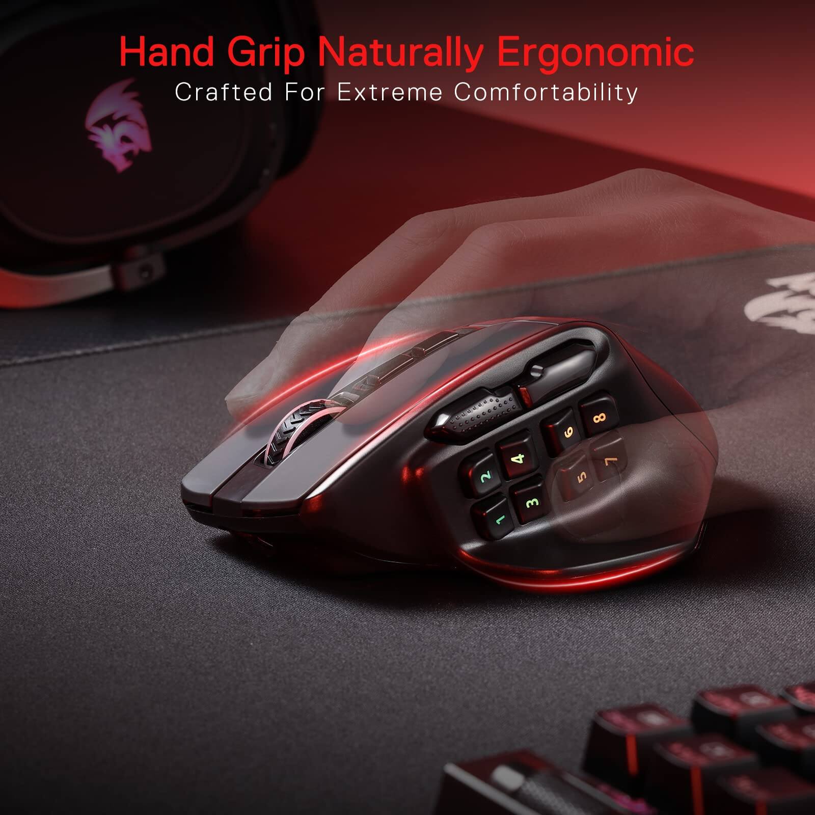 Hand Grip Naturally Ergonomic  
Crafted For Extreme Comfortability