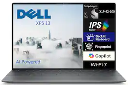 Dell - XPS 13 9345 Laptop 13.4 WUXGA (Qualcomm Snapdragon X Plus X1P-42-100, 16GB LPDDR5X, 512GB SSD, Win 11 Home) - Graphite