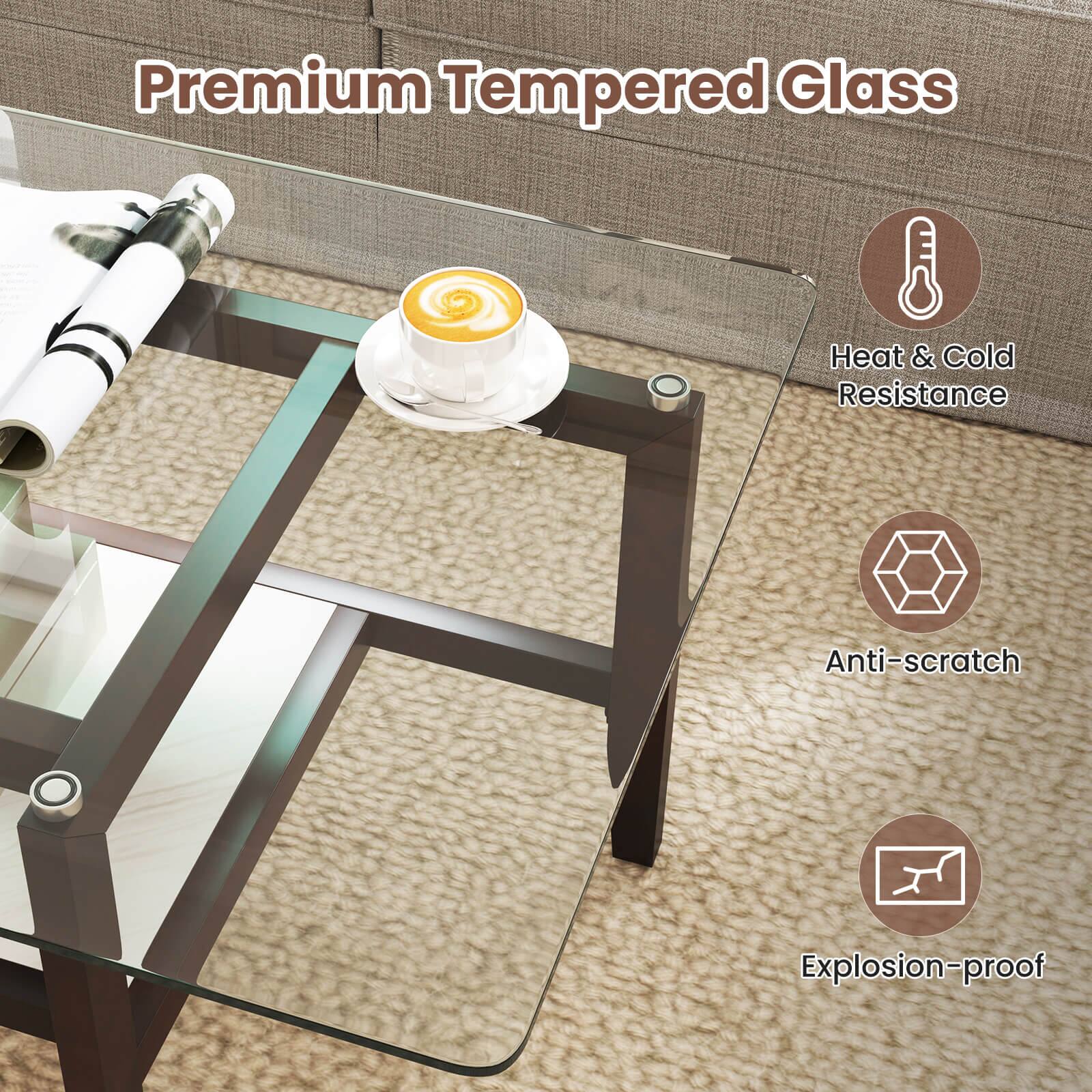Premium Tempered Glass

- Heat & Cold Resistance
- Anti-scratch
- Explosion-proof