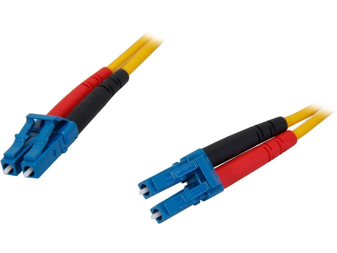 StarTech.com - SMFIBLCLC1 3.3 ft [1 m] Single Mode Duplex Fiber Patch Cable