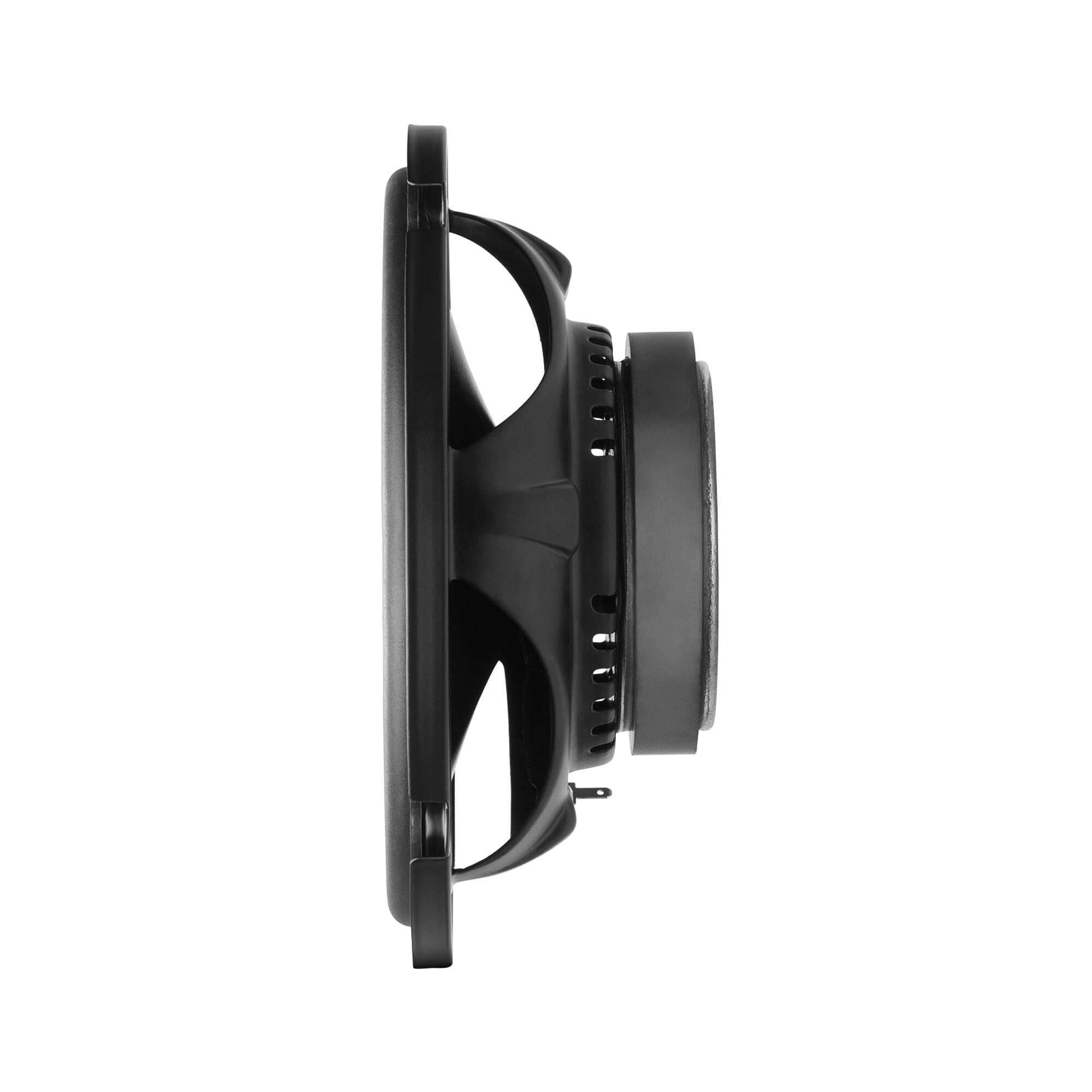 Alt View 10. JBL - JBL STAGE368CF 6.5” 2-Way Component Speaker -  No Grille - Black/Gray.