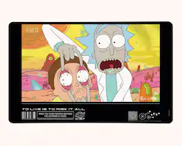 Trend Setters - Rick and Morty (C137) Desk Mat - Multicolor