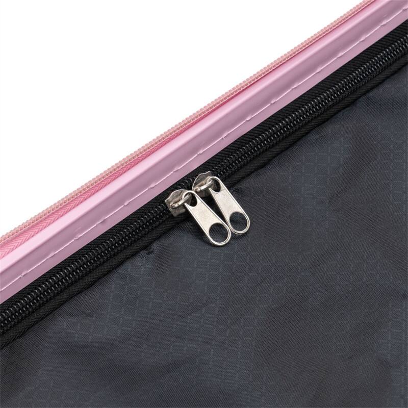Alt View 5. HTUTWOO - Hard Luggage 4-Piece Set - 360° Dual Rotating Four-Wheel Suitcase, Password Lock, Lightweight Universal Wheel Carry-On - Pink.