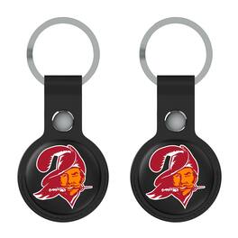 Keyscaper - Tampa Bay Buccaneers Two-Pack AirTag Holders - No Size - Black