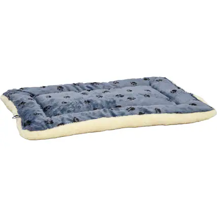 Front. Midwest - Reversible Pet Bed Spotted - Gray.