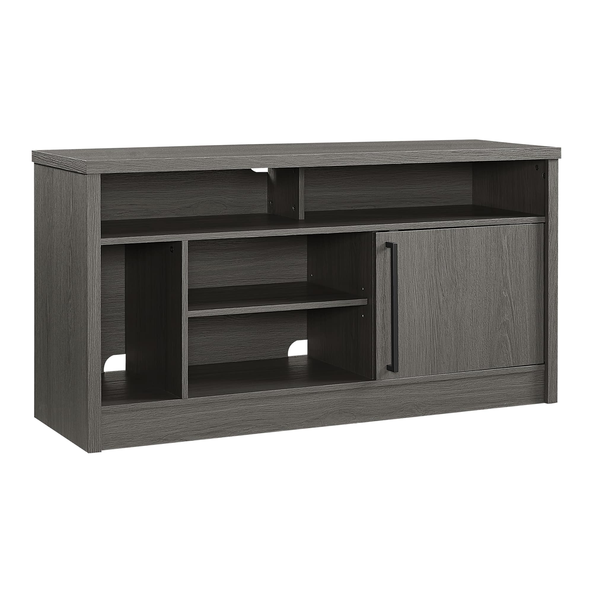 Angle Zoom. Insignia™ - TV Stand for Most TVs Up to 55” with Gaming Nook - Dark Gray.