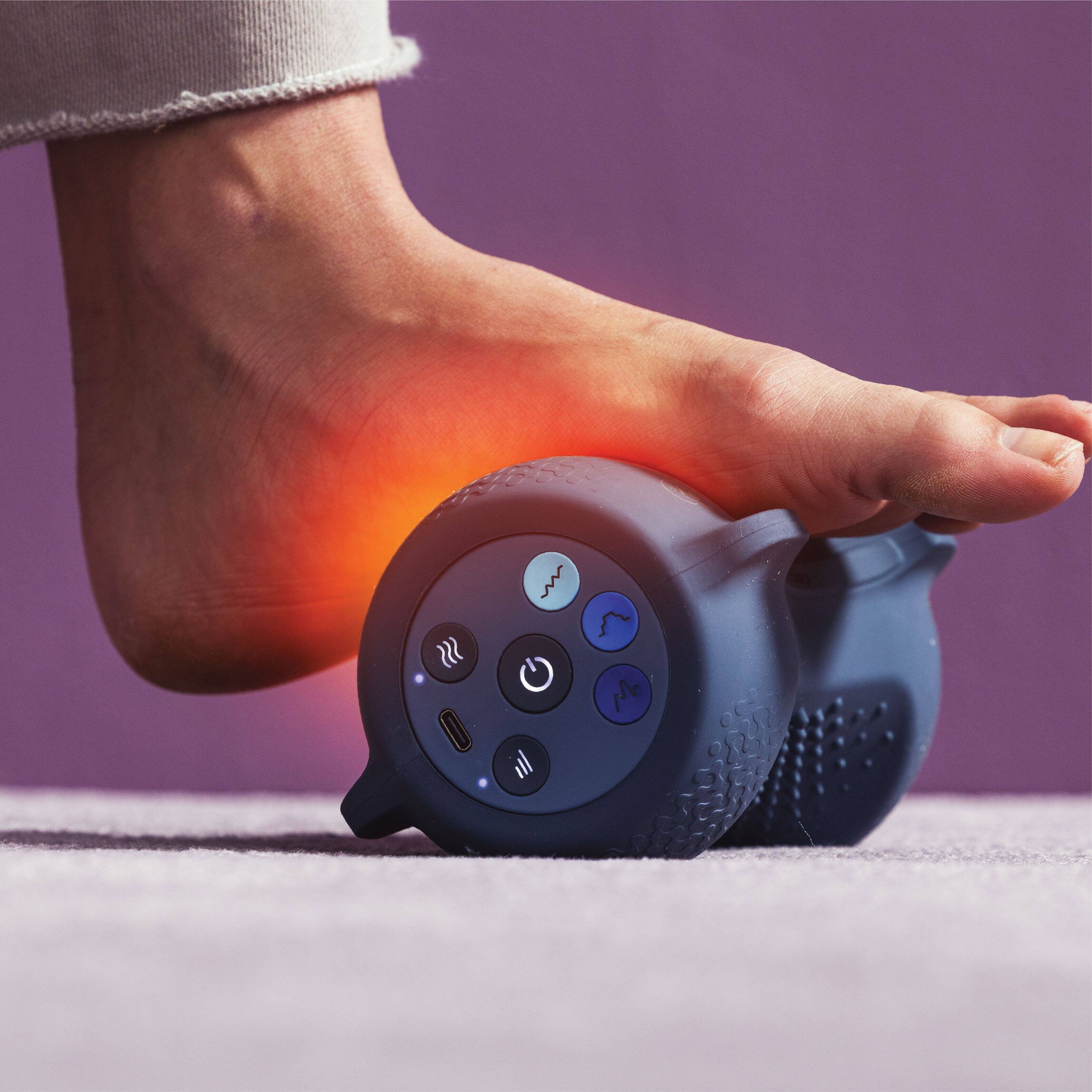 Back. Chirp - Chirp Sole Vibe Heated Foot Massager - Slate.